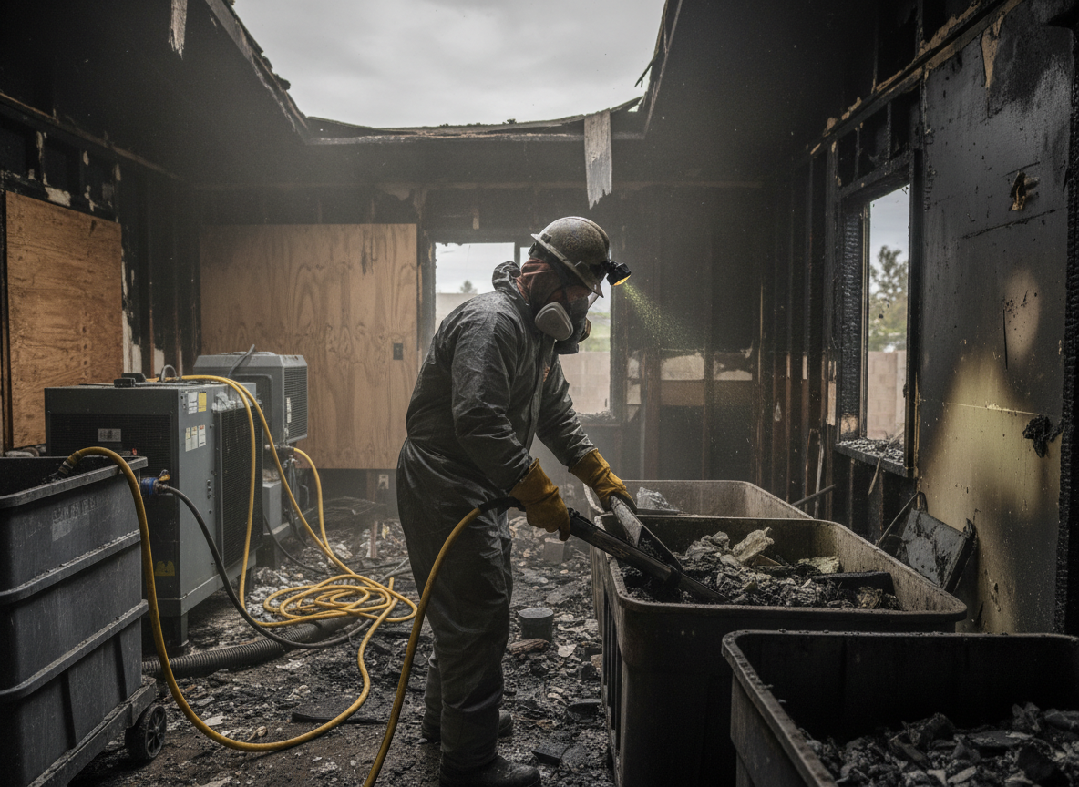 Emergency fire damage restoration in Mira Loma