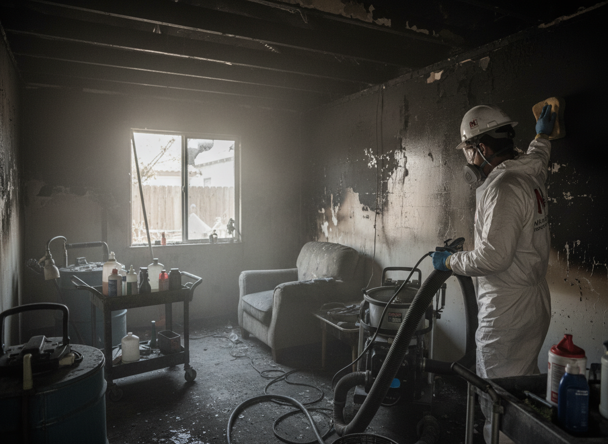Smoke remediation in Mira Loma